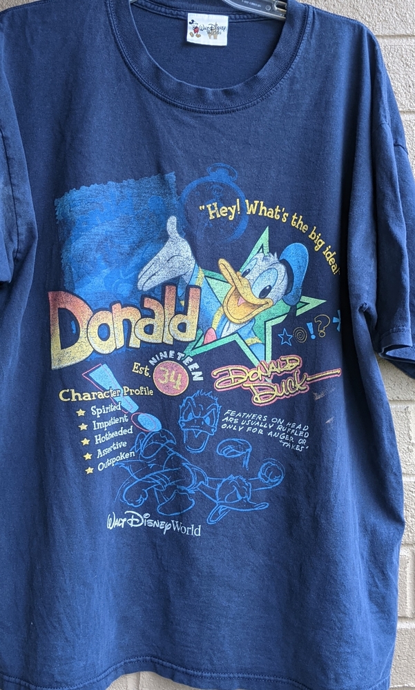 Donald Duck Disney Shirt XL